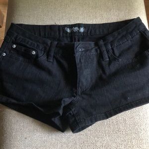 Black shorts